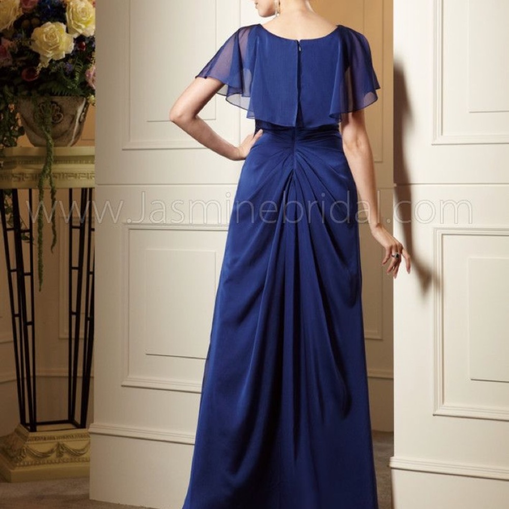 Jade by Jasmine Silver Formal Dress - Picture 2 of 10
